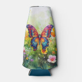 Vlinderblauw Sinaasappels vleugels Flesjeskoeler (Voorkant)