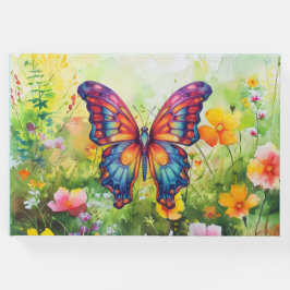 Vlinderblauw Sinaasappels vleugels Gastenboek