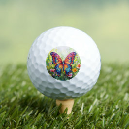 Vlinderblauw Sinaasappels vleugels Golfballen