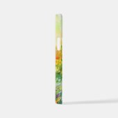 Vlinderblauw Sinaasappels vleugels iPhone Hoesje (Rechterkant)