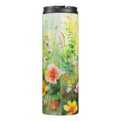 Vlinderblauw Sinaasappels vleugels Thermosbeker (Achterkant)