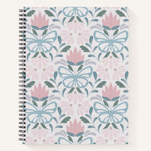 Vlinderbloei (middelgrote schaal) notitieboek (Voorkant)