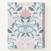 Vlinderbloei (op grote schaal) notitieboek (Achterkant)