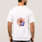 Vlinderbloei T-shirt (Achterkant)
