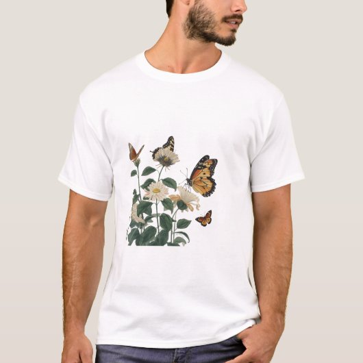 Vlinderbloem 🌷 t-shirt (Voorkant)