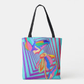VLINDERBLOEM TOTE BAG (Achterkant)
