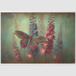 vlinderbloemdecoupage tissuepapier