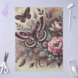 Vlinderbloemen Vlinders grillige ontkoppeling Tissuepapier