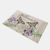  vlinderbloemen Welkom Doormat Deurmat (Schuin)