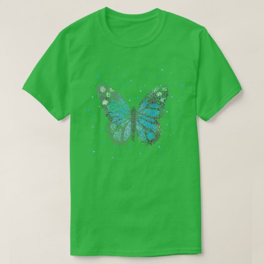 Vlinderbloementeelt T-shirt (Design voorkant)