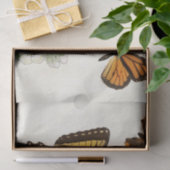 vlinderbloemetjesmonarch gekleurde Dame Tissuepapier (Geschenk)