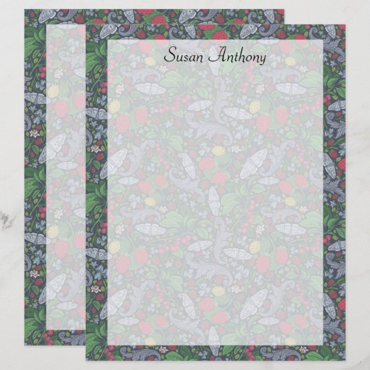  vlinderbloemig marigolantiepapier (Voorkant / Achterkant)