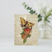 vlinderbloemig woordenboek briefkaart (Staand voorkant)