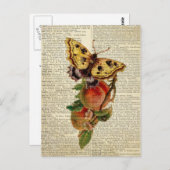 vlinderbloemig woordenboek briefkaart (Voorkant / Achterkant)