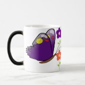 Vlinderbloemige bloesems Doeltuinen Magische Mok (Links)