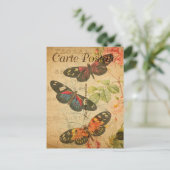  vlinderbloemigen Franse bloemen Briefkaart (Staand voorkant)