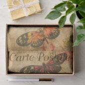 vlinderbloemigen Franse bloemen Tissuepapier (Geschenk)