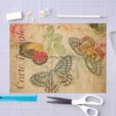 vlinderbloemigen Franse bloemen Tissuepapier (Craft)