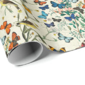 vlinderbloemkool botanisch papier voor de onmidde (Rol Hoek)