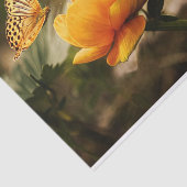 vlinderbloempapier tissuepapier (Detail)