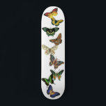 vlinderbloempatroon voor haar persoonlijk skateboard<br><div class="desc">Dit ontwerp kan worden gepersonaliseerd door de aanpassingsoptie te kiezen om tekst toe te voegen of andere veranderingen aan te brengen. Als dit product de optie heeft om het ontwerp naar een ander object over te brengen, moet u het ontwerp zo nodig aanpassen. Neem contact met me op colorflowcreations@gmail.com als...</div>