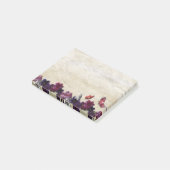 Vlinderbloemvlies Post-it® Notes (Schuin)