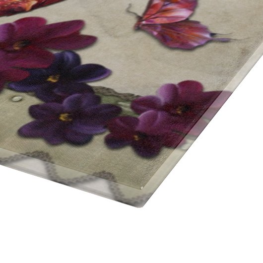 Vlinderbloemvlies Snijplank (Hoek)