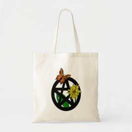 Vlinderbloemzak en bloemenzak tote bag