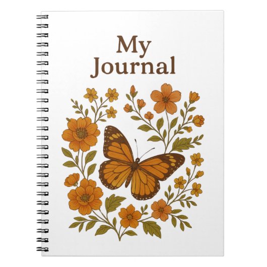 🦋 Vlinderbloesems Planner 🌸 Notitieboek (Voorkant)