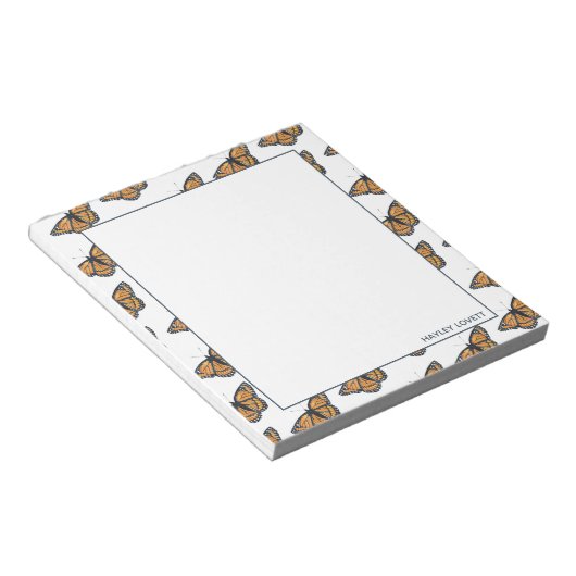 Vlinderblok Notitieblok (Schuin)