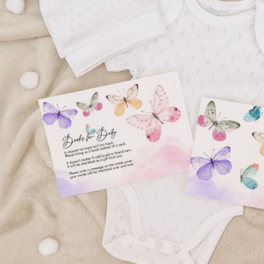 Vlinderboeken voor Baby Kaart