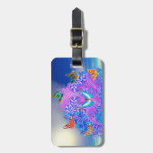 Vlinderboom Bagagelabel (Voorkant verticaal)