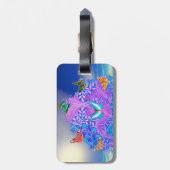 Vlinderboom Bagagelabel (Achterkant verticaal)