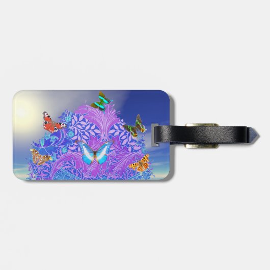 Vlinderboom Bagagelabel (Achterkant horizontaal)