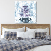 Vlinderboom droom canvas afdruk (Insitu (Slaapkamer))