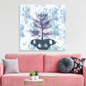 Vlinderboom droom canvas afdruk (Insitu (Woonkamer))