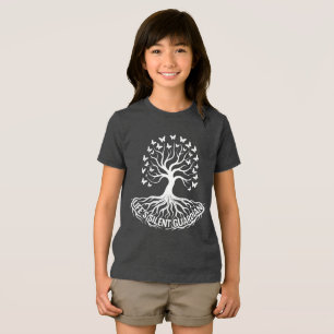 Vlinderboom Jongeren Tri-Blend T-shirt