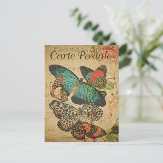 Vlinderbos  briefkaart (Staand voorkant)