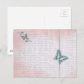 vlinderbrief briefkaart (Voorkant / Achterkant)