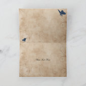  vlinderbruiloft Bedankt (Binnen)