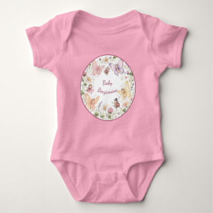 Vlindercadeau voor babyfeestje met fantasierijke t romper
