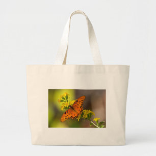 Vlindercadeaus en -kleding van de keizersmantel grote tote bag