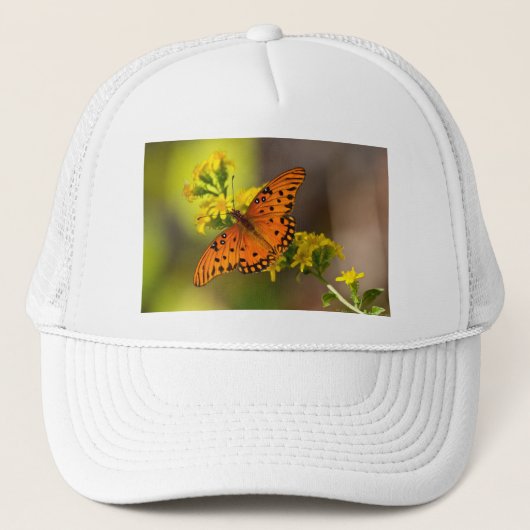 Vlindercadeaus en -kleding van de keizersmantel trucker pet (Voorkant)