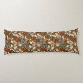 Vlindercamo Botanische Binnenversiering Vintage Lichaamskussen (Achterkant)