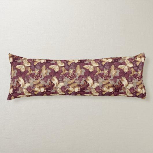 Vlindercamo textuur slaapkamerdecor westerse wig lichaamskussen (Voorkant)