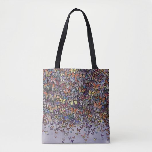 vlindercascade-poster tote bag (Voorkant)
