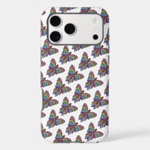 Vlindercase (wit) - iPhone Hoesje