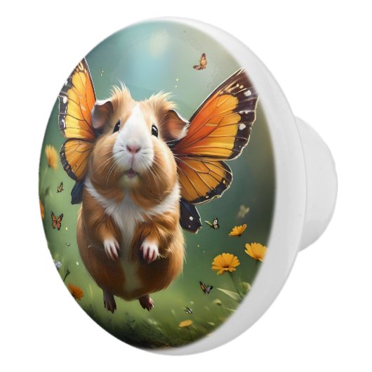 Vlindercavia, Keramische Knop (Rechts)