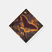 vlindercocktailservet servet (Hoek)