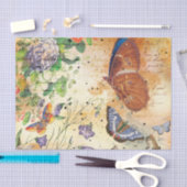 vlindercollage tissuepapier (Craft)